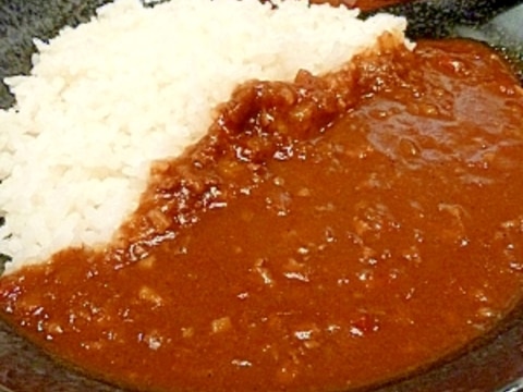 簡単なのにコクうま☆キーマカレー